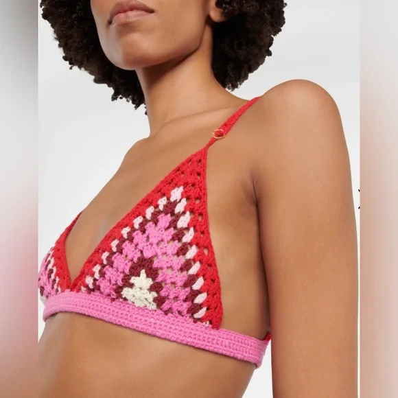 Dodo Bar Or knitted triangle bra top - Picture 2 of 7